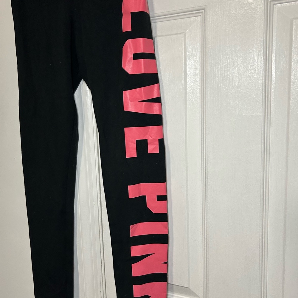 PINK Victoria's Secret NEW Leggings - Black and Pink